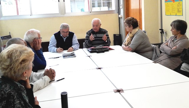VISITA HOGARES DE MAYORES IASS SABIÑANIGO Y JACA