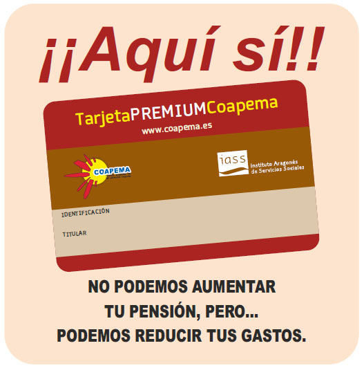 Solicite su tarjeta Premium Coapema