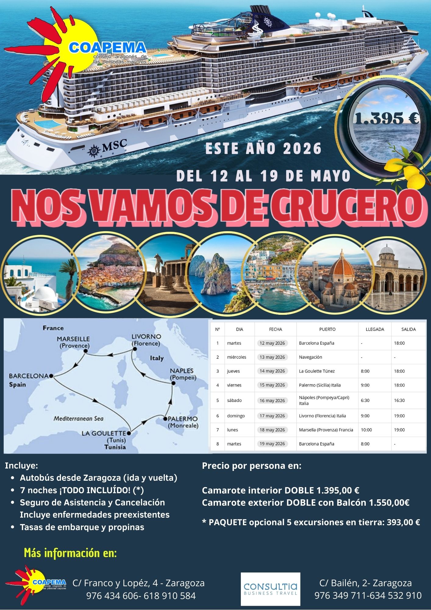 Nos Vamos de Crusero 2026